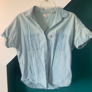 Women’s Button Down Denim Shirt | Small | Levi’s